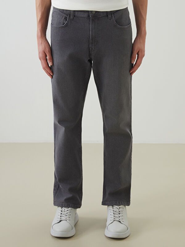 Moudda LC Waikiki - Pantalon tissé denim basique Homme Rodéo grey - Tunisie 2