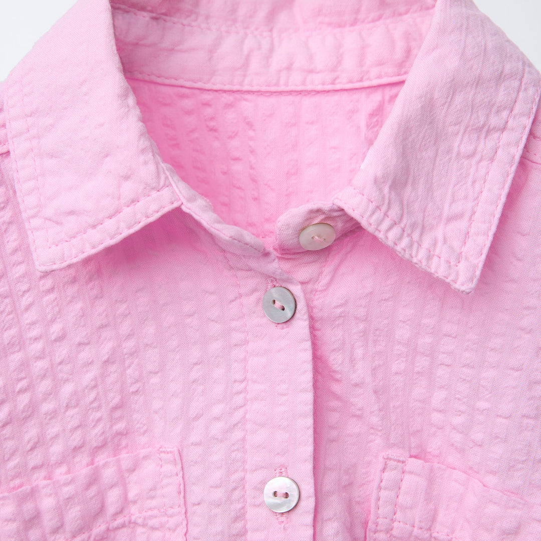 Moudda ZARA - Chemise Enfant - Nœud & Manches Longues (Collection Cherry) - Tunisie 3