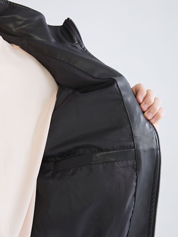 Moudda LC Waikiki - Manteau en cuir PU lourd pour Hommes - Tunisie 4