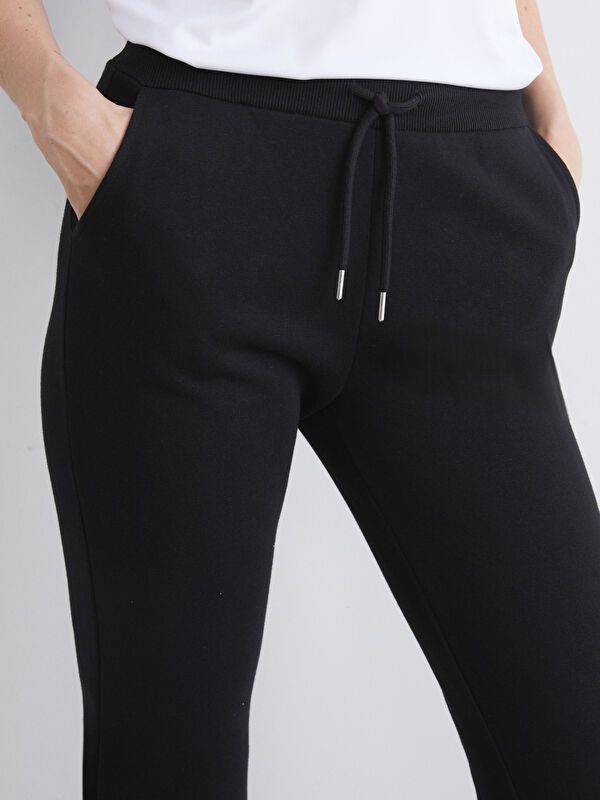 Moudda LC Waikiki - Pantalon jersey Femme Noir - Tunisie 3