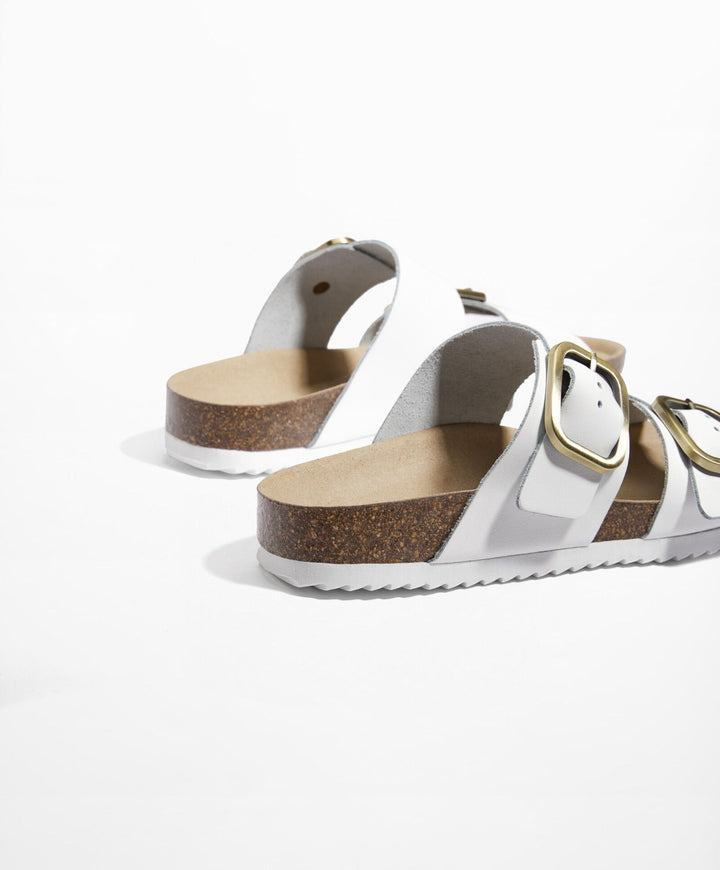 Moudda Oysho - Chaussures Bio en Cuir avec Boucle Taille 35-36 - Tunisie 3