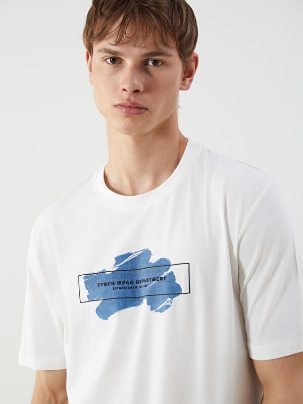 Moudda LC Waikiki - T-shirt imprimé manches courtes en jersey - Tunisie 1