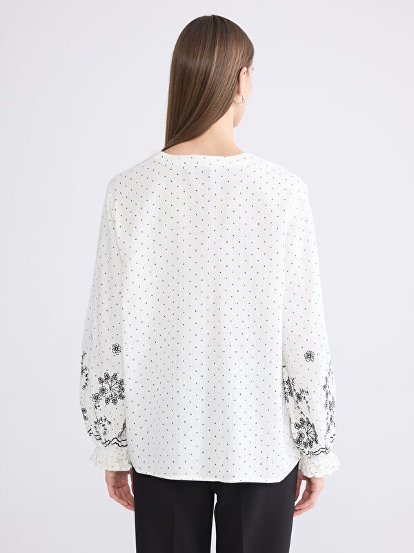 Moudda LC Waikiki - Chemise imprimée manches longues en tissu - Tunisie 4