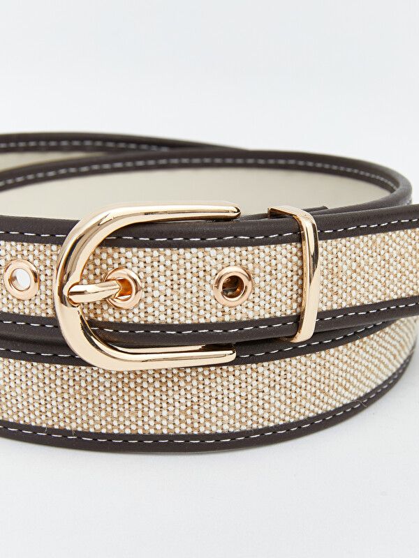 Moudda LC Waikiki - Ceinture pour Femme couleur Beige - Tunisie 4