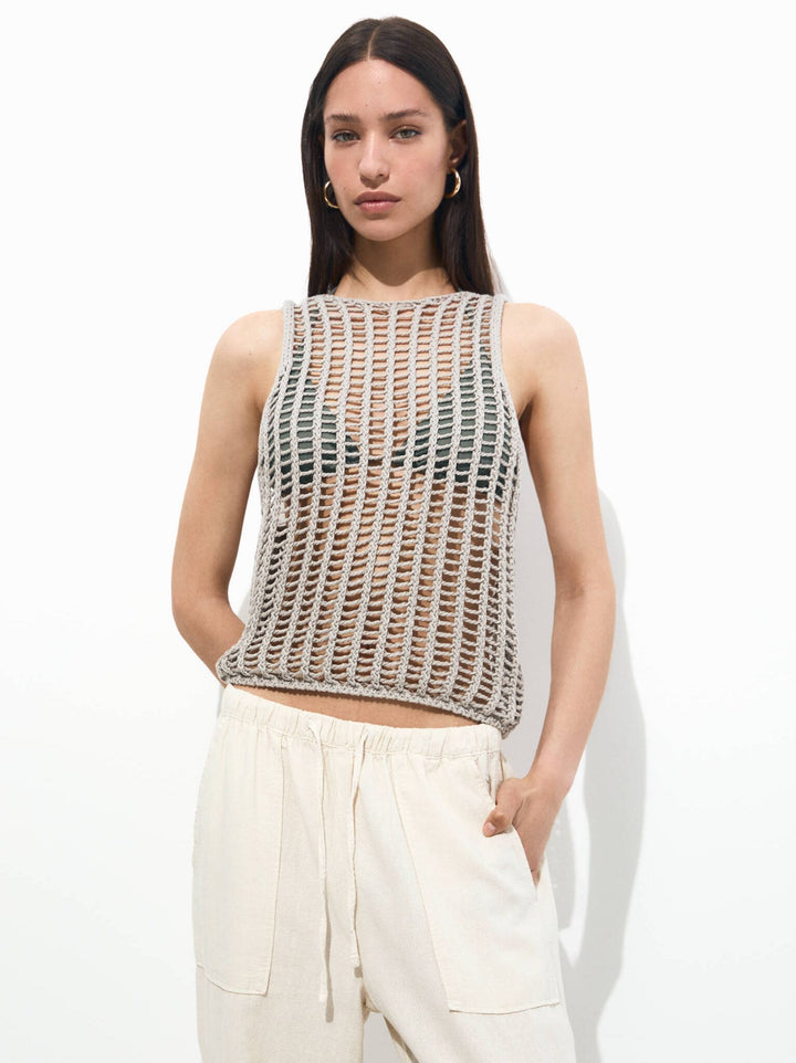 Moudda PULL & BEAR - Gilet Calado Coton - Tunisie 6