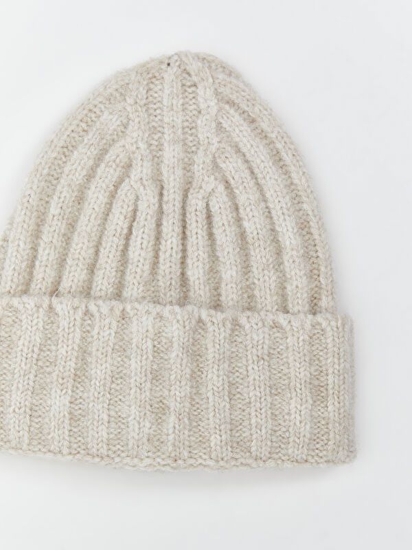 Moudda LC Waikiki - Bonnet  tricot Femme Beige - Tunisie 2