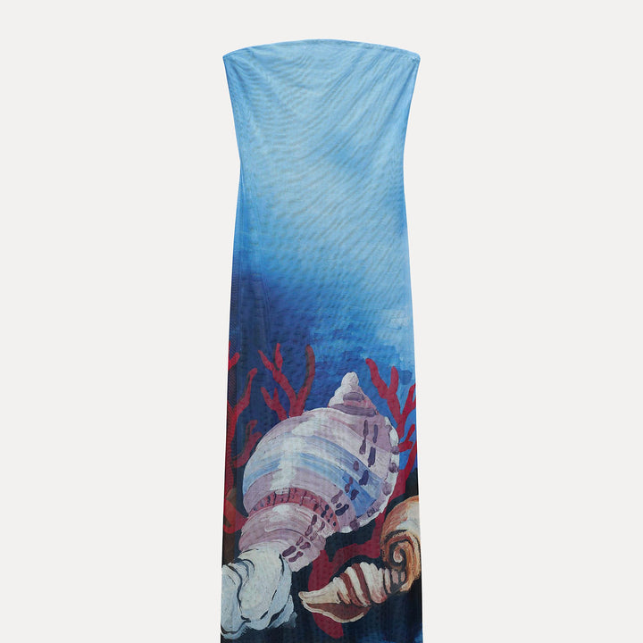 Moudda ZARA - Robe Bustier en Tulle Coquillages - Tunisie 1