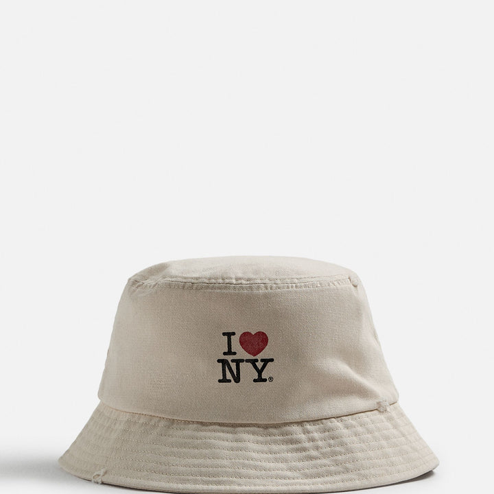 Moudda ZARA - Chapeau Bucket - Imprimé I Love NY - Tunisie 1