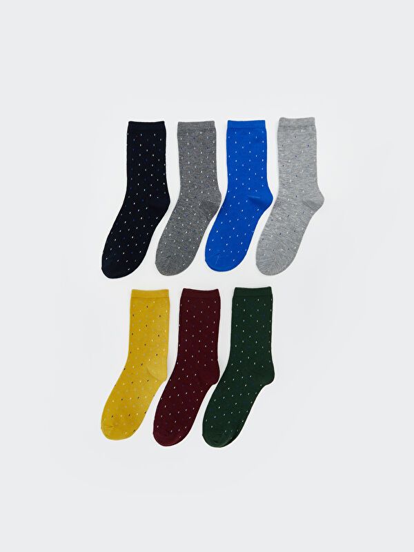 Moudda LC Waikiki - Chaussettes courtes Garçon Fil mélangé teint - Tunisie 1