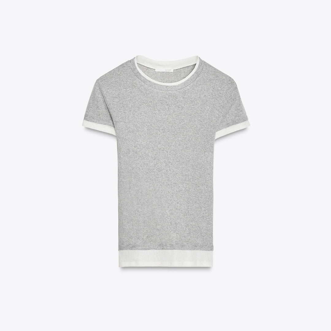 Moudda ZARA - T-Shirt - Effet Double & Col Rond - Tunisie 1