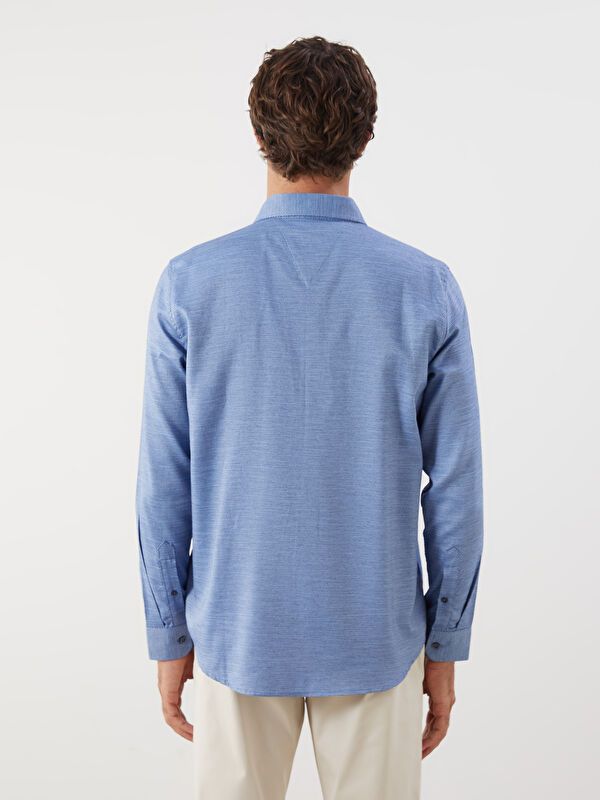 Moudda LC Waikiki - Chemise tissée à manches longues pour Hommes - Tunisie 4