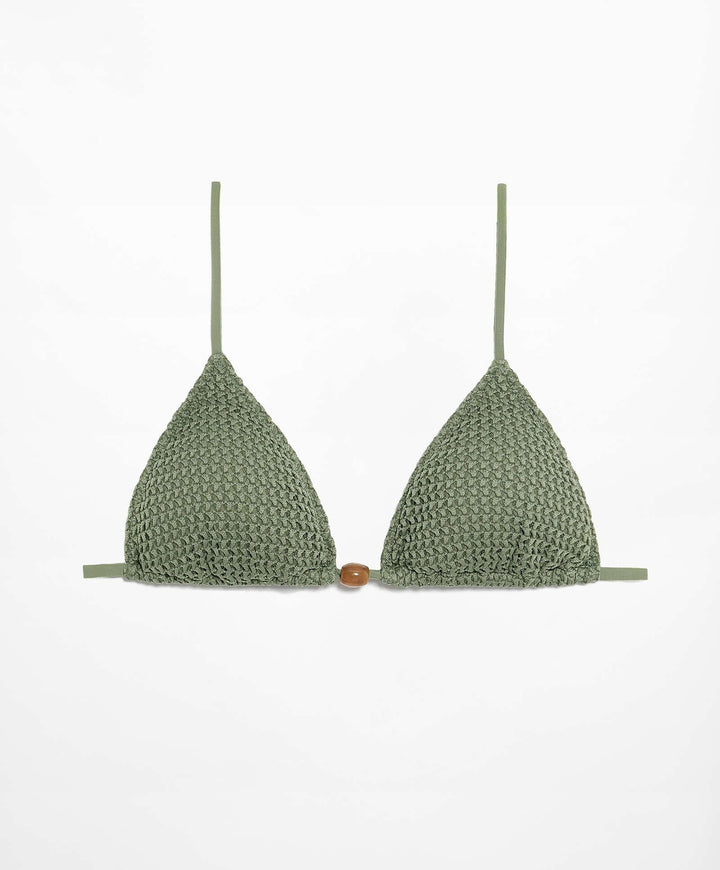 Moudda Oysho - Culotte Triangle Extra Sans Armatures Crochet Uni - Tunisie 7