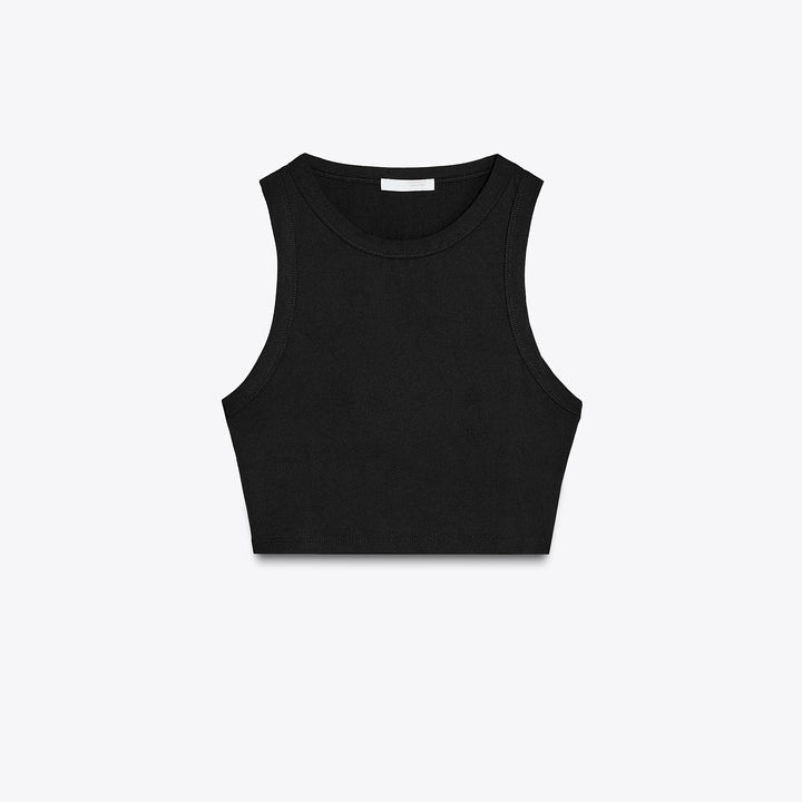 Moudda ZARA - T-Shirt Crop Polyamide - Col Rond - Tunisie 1