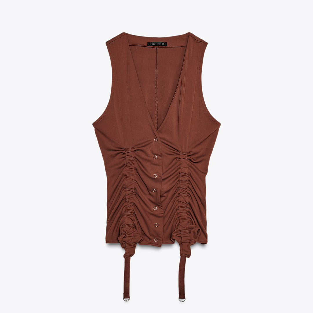 Moudda ZARA - Top Corset - Rubans - Tunisie 1