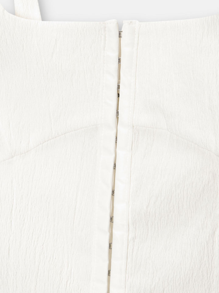 Moudda PULL & BEAR - Body Top Corset Bengaline Bretelles - Tunisie 4