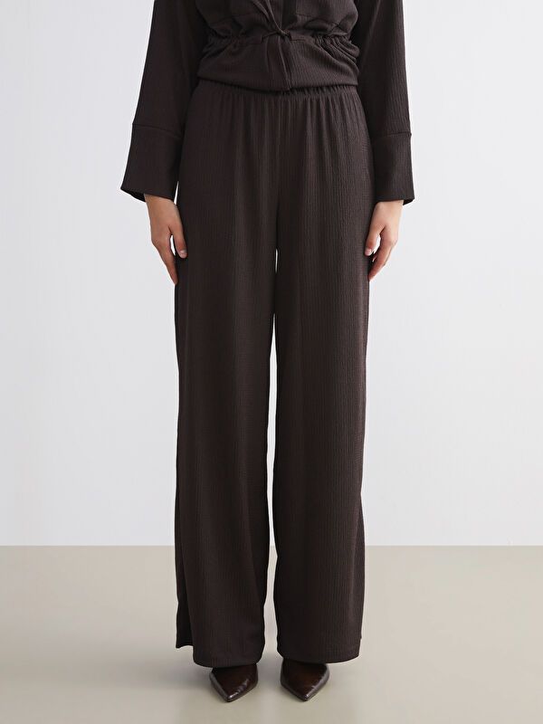 Moudda LC Waikiki - Pantalon en jersey Femme Brun foncé - Tunisie 2