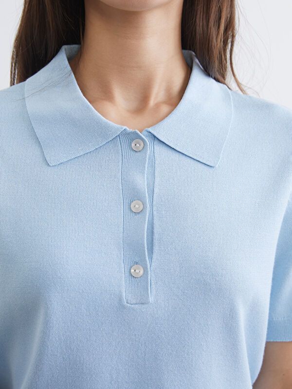 Moudda LC Waikiki - Pull manches courtes en tricot pour Femme - Tunisie 3
