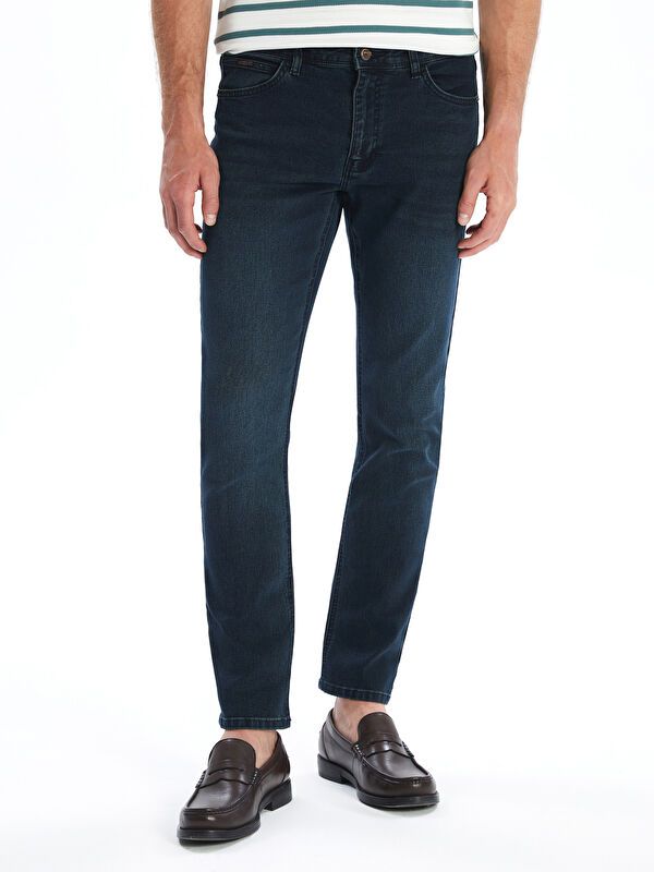 Moudda LC Waikiki - Pantalon jean tissé basique Homme Rodéo noir - Tunisie 2