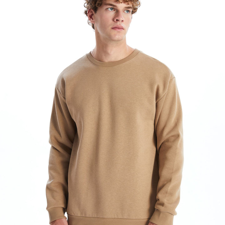 Moudda LC Waikiki - Sweatshirt en jersey Homme Beige - Tunisie 1