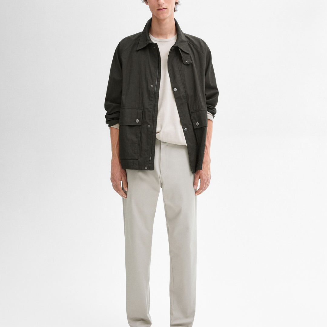 Moudda Massimo Dutti - Pantalon jean coton élégant 5 poches fuselé - Tunisie 8