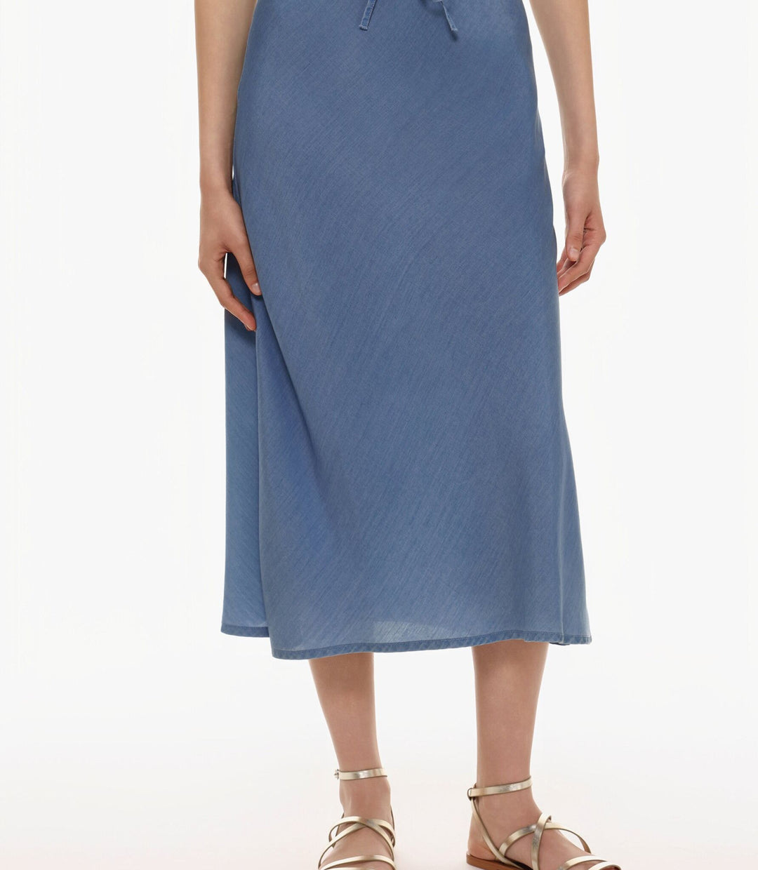 Moudda Lefties - Jupe Midi Tencel Denim - Fille D4 - Tunisie 4