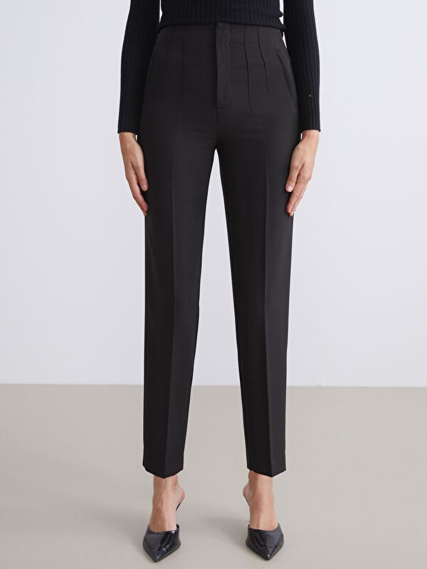 Moudda LC Waikiki - Pantalon tissé moyen Femme Noir - Tunisie 2