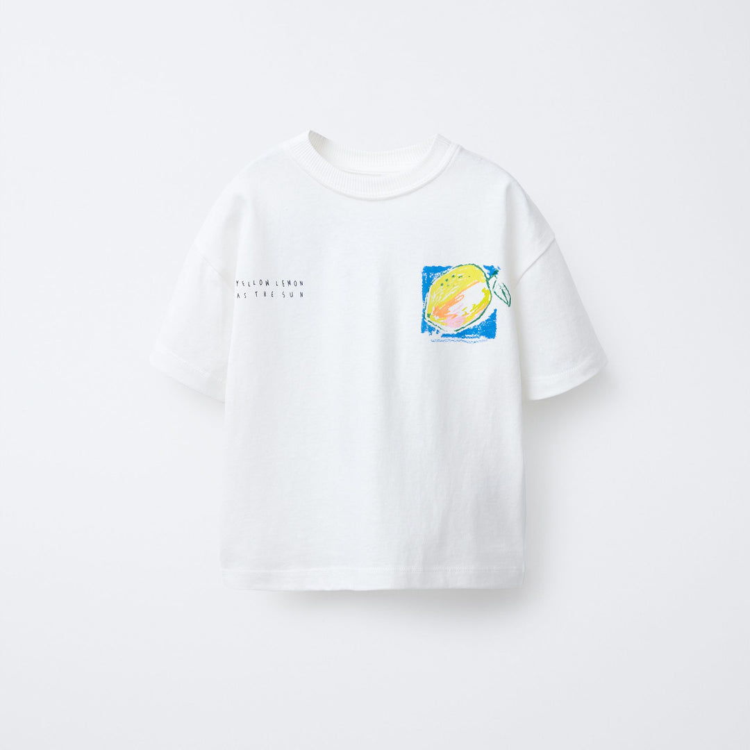 Moudda ZARA - T-Shirt Enfant - Imprimé Citrons & Trendy - Tunisie 1