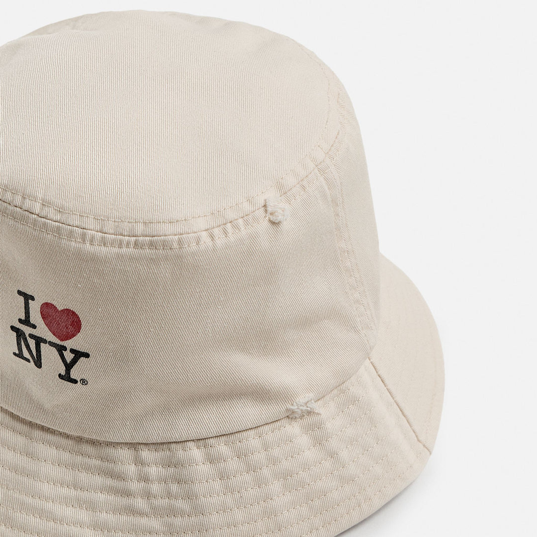 Moudda ZARA - Chapeau Bucket - Imprimé I Love NY - Tunisie 2
