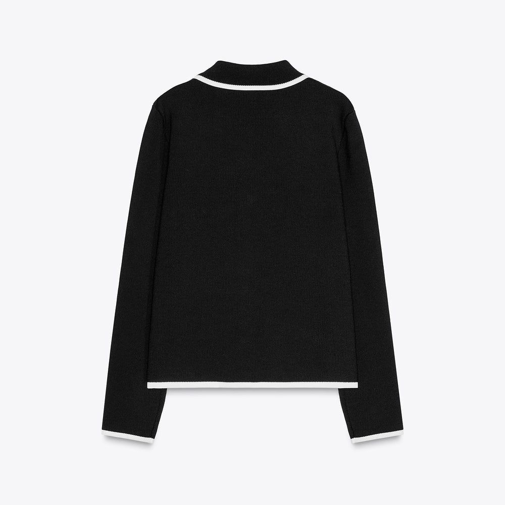 Moudda ZARA - Veste - Piping Contrasté, Poches & Bouton Recouvert - Tunisie 2