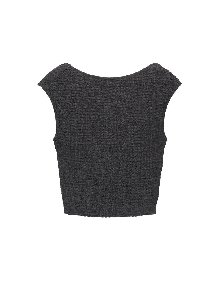 Moudda PULL & BEAR - Body Texturé Encolure Dos - Tunisie 1
