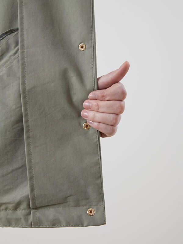 Moudda LC Waikiki - Veste légère Femme Kaki clair - Tunisie 5