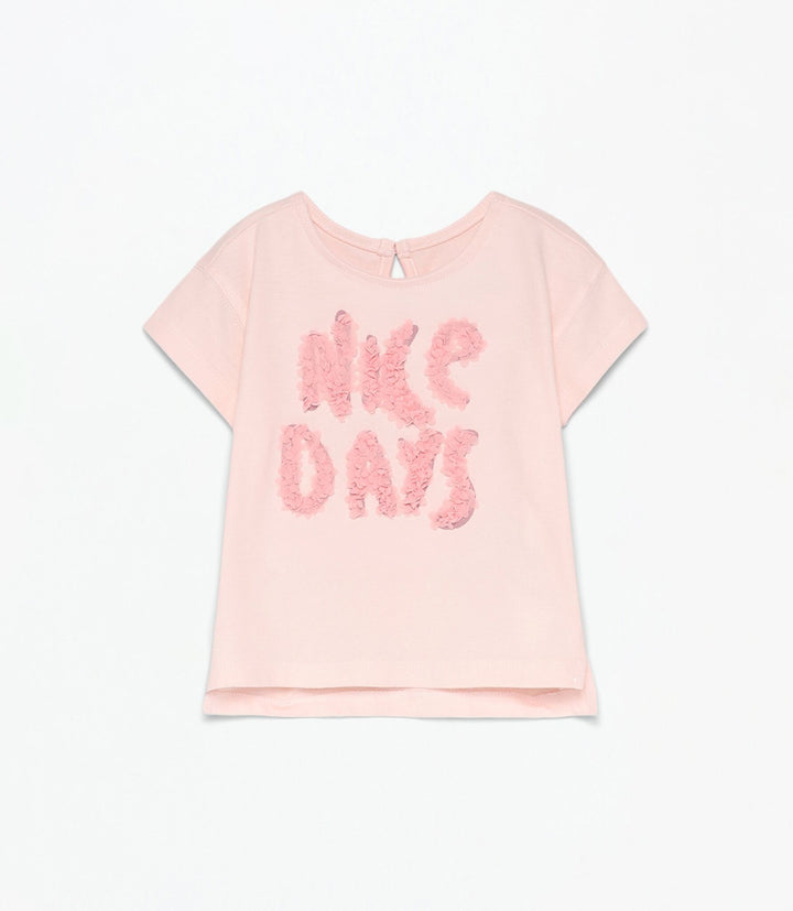 Moudda Lefties - T-Shirt - Appliques Tulle Bébé - Tunisie 1
