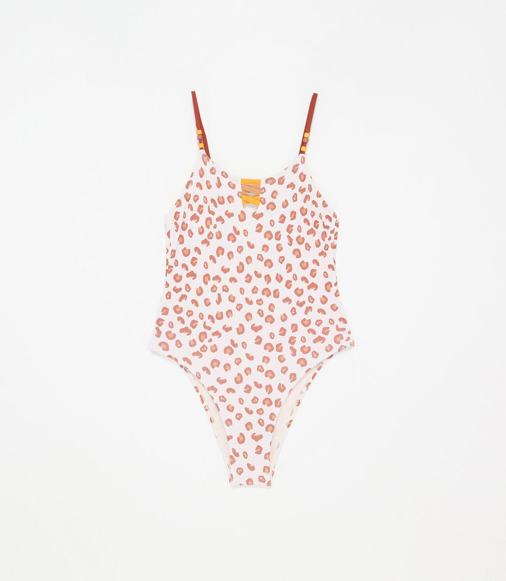 Moudda Lefties - Maillot de Bain - Imprimé Animal Fille - Tunisie 2