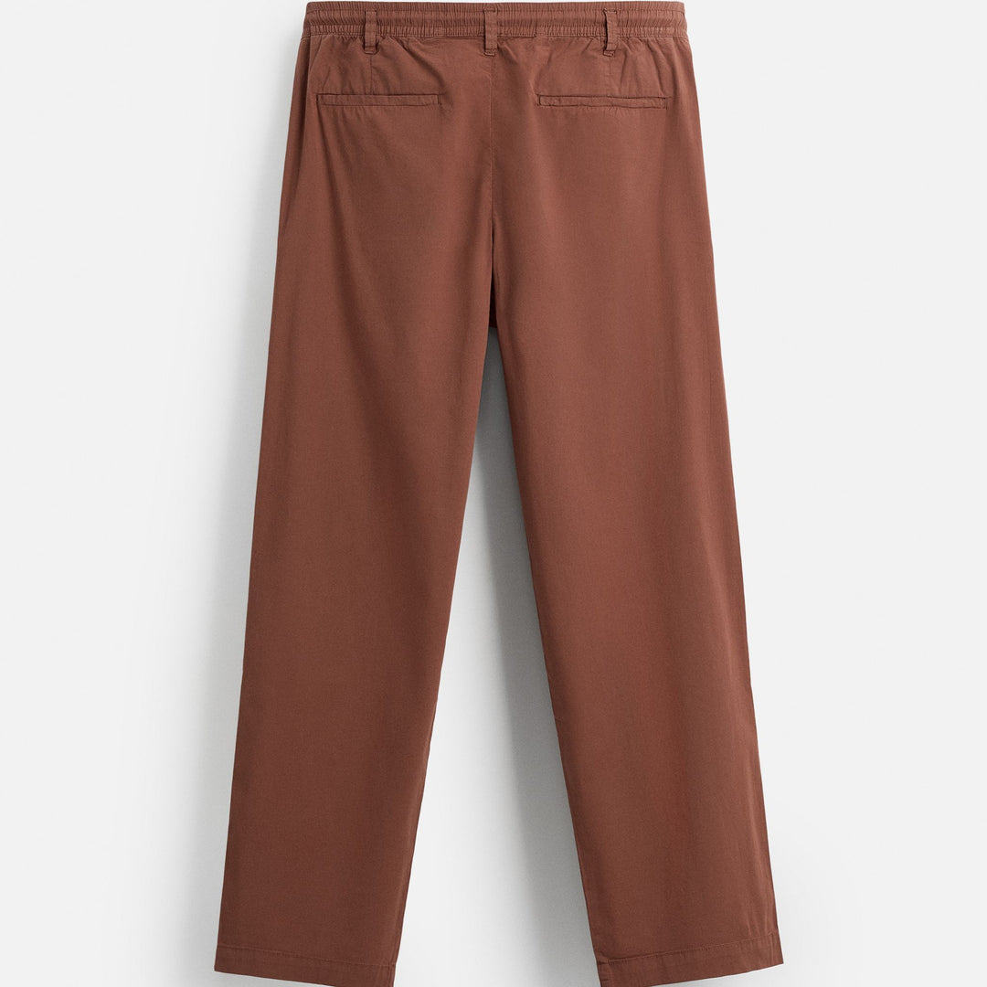 Moudda ZARA - Pantalon Popeline - Taille Élastique (Marine & Argile) - Tunisie 2