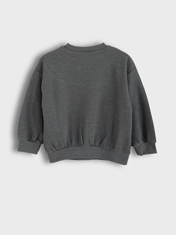 Moudda LC Waikiki - Ensemble jersey Fille Mélange anthracite - Tunisie 4