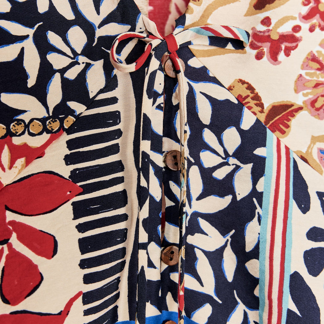 Moudda ZARA - Blouse - Patchwork Imprimé - Tunisie 3
