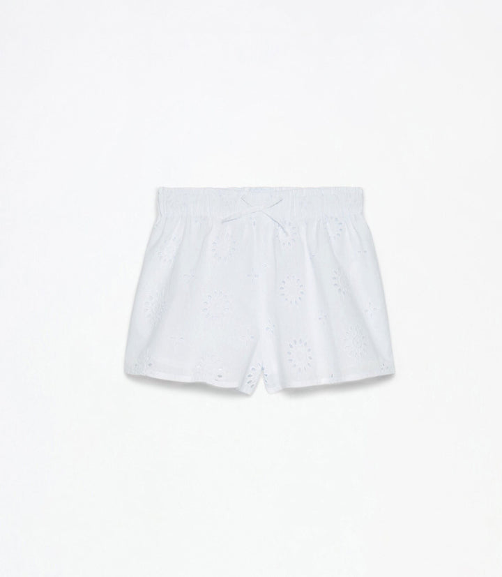 Moudda Lefties - Short Broderie Suisse - Double Gaze Fille - Tunisie 1