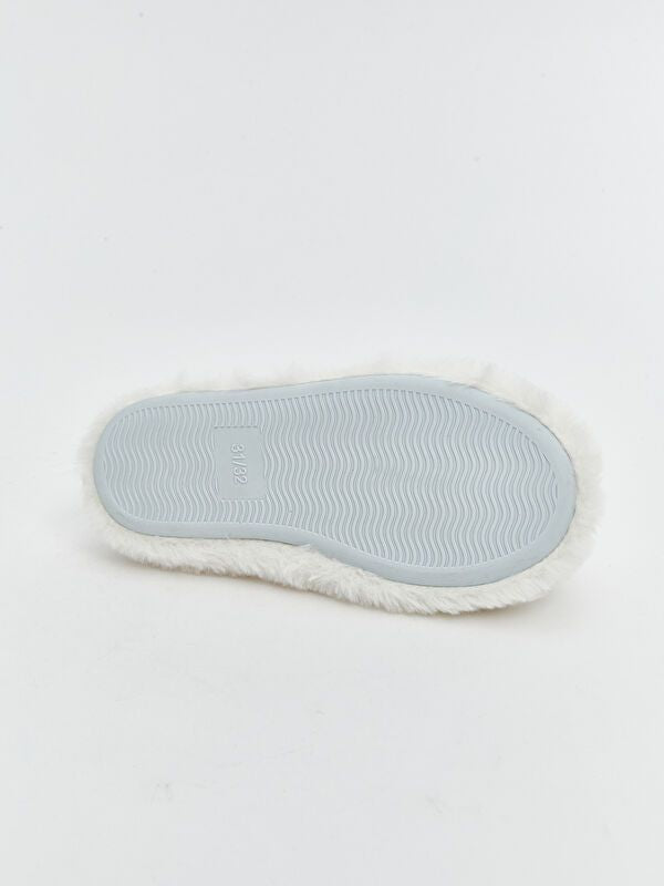 Moudda LC Waikiki - Pantoufles maison Fille Ecru - Tunisie 4