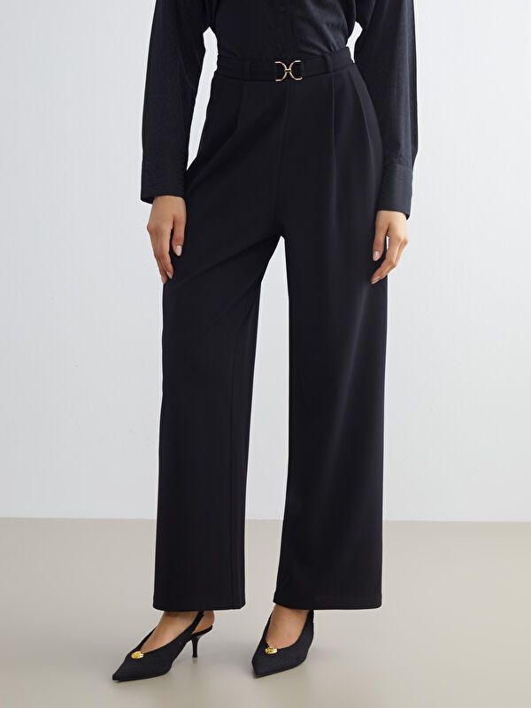 Moudda LC Waikiki - Pantalon tissé moyen Femme Noir - Tunisie 2