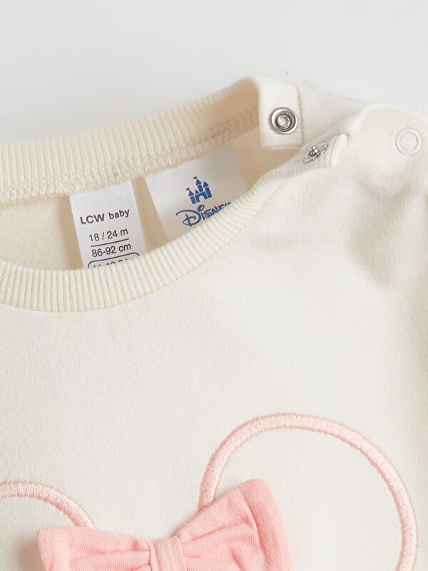 Moudda LC Waikiki - Ensemble jersey sous licence Fille Beige clair - Tunisie 4