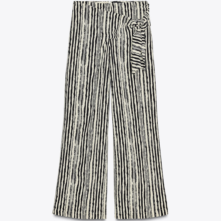 Moudda ZARA - Pantalon Paréo - Rayure Irrégulière - Tunisie 1