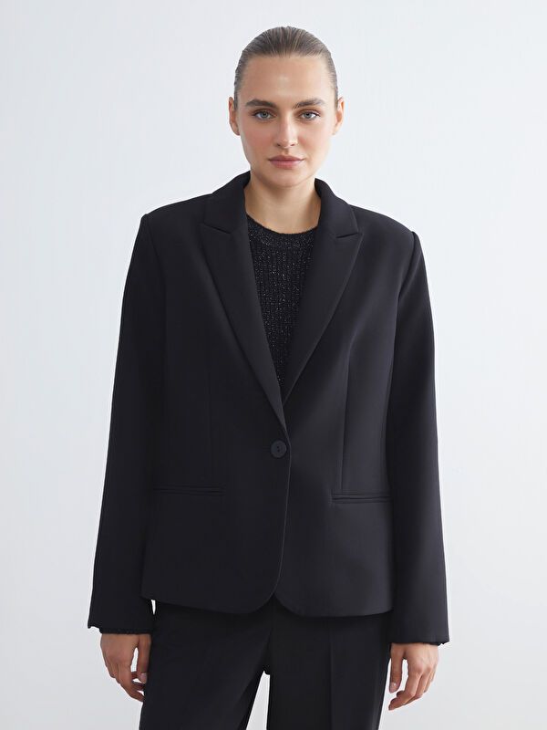 Moudda LC Waikiki - Veste tissée Femme Noir - Tunisie 1