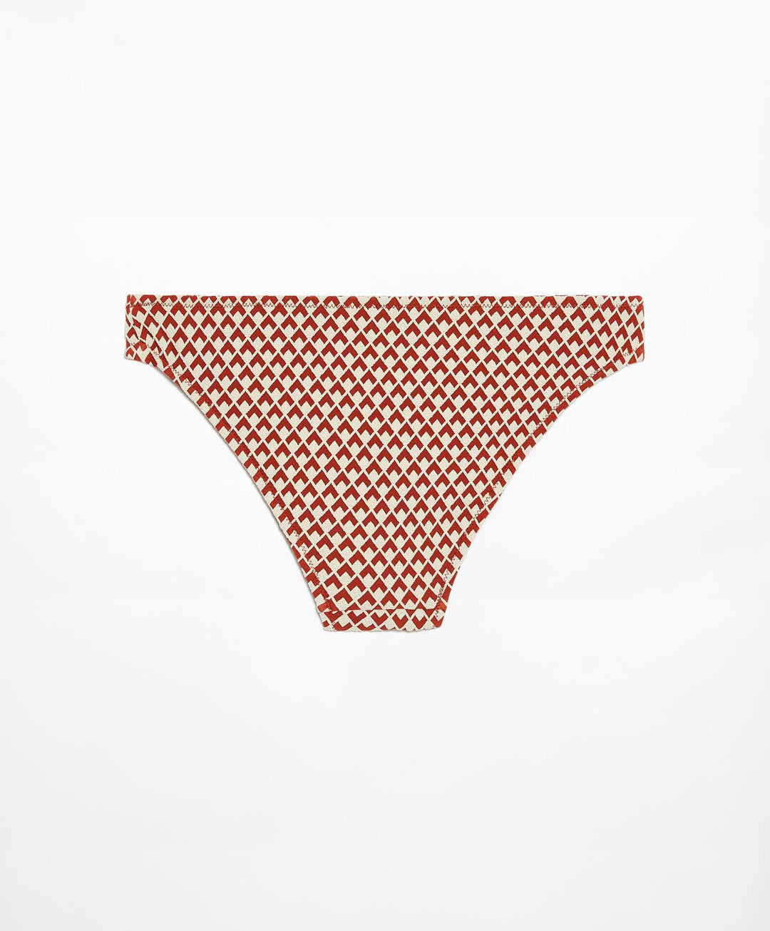Moudda Oysho - Culotte Classique Jacquard Géométrique Orange - Tunisie 3