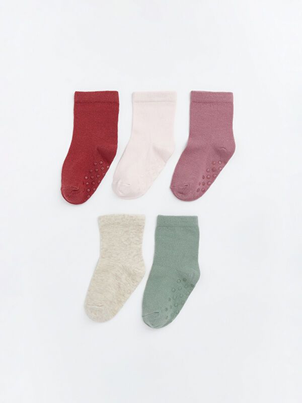 Moudda LC Waikiki - Chaussettes cheville couleur Rose terne pour filles - Tunisie 1