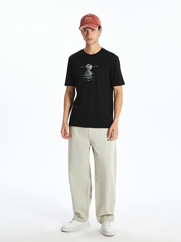 Moudda LC Waikiki - T-shirt imprimé manches courtes en jersey pour Homme - Tunisie 2