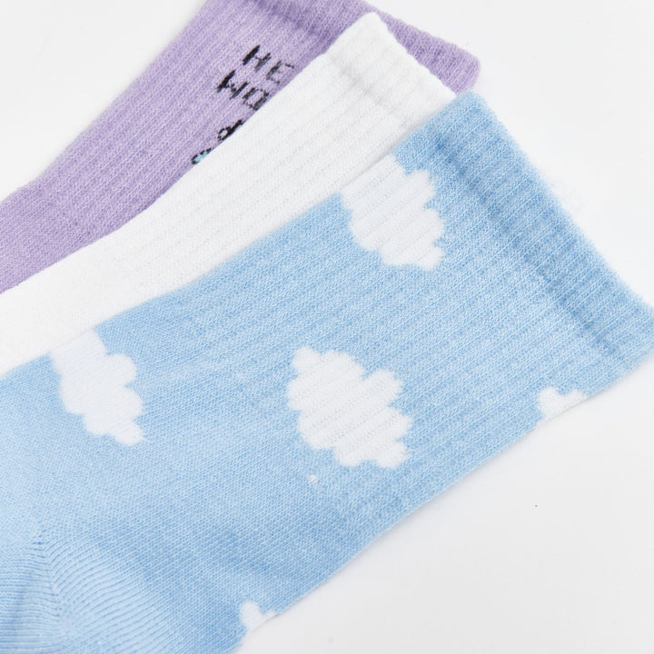 Moudda LC Waikiki - Chaussettes courtes Femme Bleu - Tunisie 4