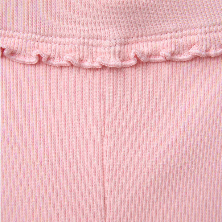 Moudda ZARA - Pack Leggings Enfant - Côtes Allover Fleur + Uni - Tunisie 4