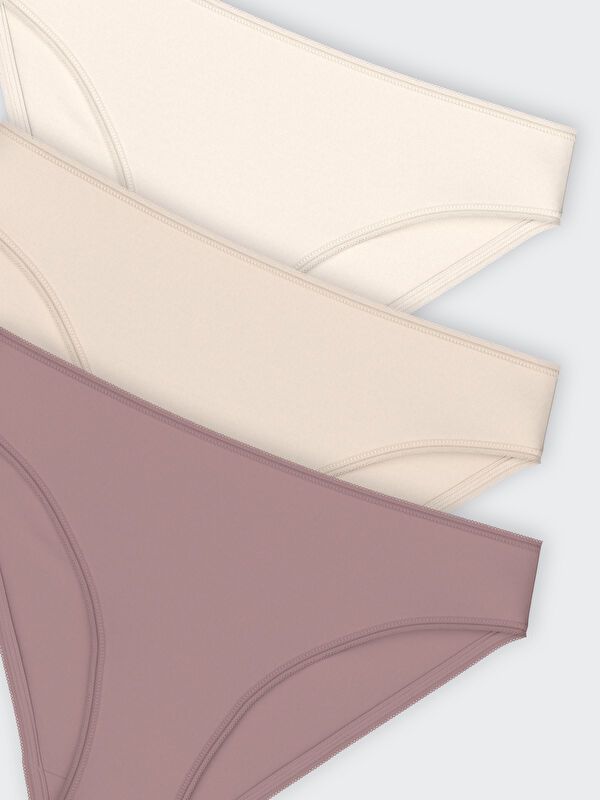 Moudda LC Waikiki - Slip basique Femme Rose claire - Tunisie 3