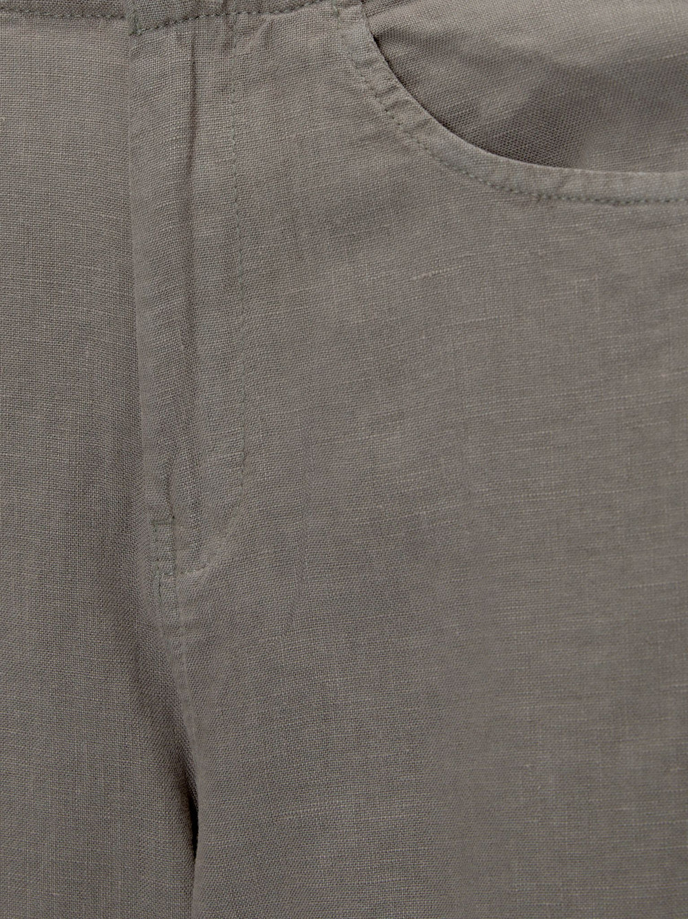 Moudda PULL & BEAR - Pantalon Cinq Poches Détail Désfilé Lin - Tunisie 2