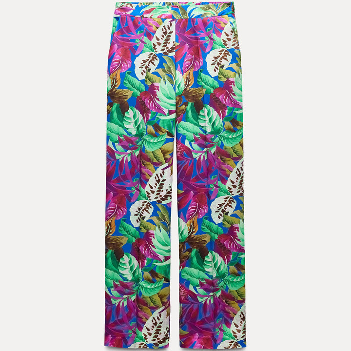 Moudda ZARA - Ensemble pantalon imprimé, taille mi-haute élastique - Tunisie 2